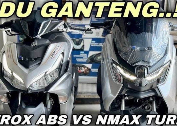 Komprasi Motor : Yamaha Aerox Alpha dengan Yamaha Nmax Turbo, Pilih yang Mana?