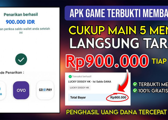 1 Jam Main Langsung Cair Rp 900.000! Ini Cara Main Aplikasi Penghasil Uang Saldo DANA 2025 Gratis