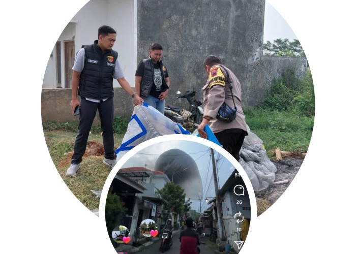 Balon Udara Remaja Mumet Nyangkut di Tiang Listrik di Podo Pekalongan, Polisi Turun Tangan