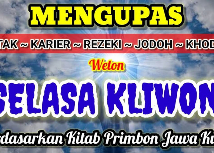 Mengetahui Peruntungan Weton Selasa Kliwon ala Primbon Jawa, dari Watak, Karir, Percintaan, Rezeki dan Khodam