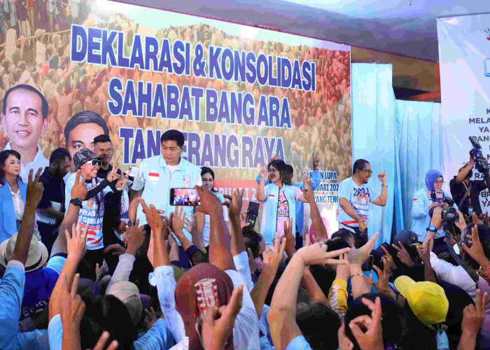 Tegas! Sahabat Bang Ara Tangerang Nyatakan Siap Memenangkan Prabowo-Gibran Sekali Putaran