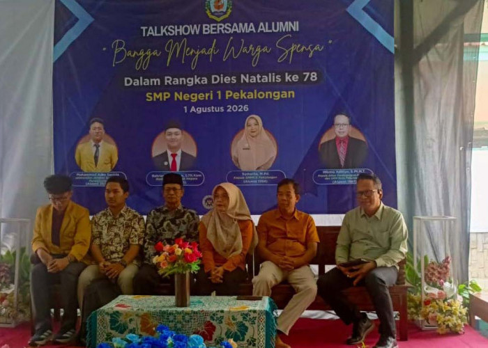 600 Siswa SMPN 1 Kota Pekalongan Belajar Rahasia Sukses dari Alumni, Dies Natalis ke-78 Penuh Inspirasi
