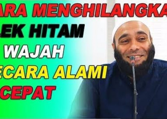 Cara Cepat Menghilangkan Flek Hitam ala dr Zaidul Akbar, Cuma Pakai 1 Bahan Bikin Wajah Glowing Tanpa Skincare