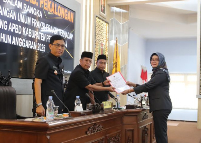 Pandangan Umum Fraksi DPRD Kabupaten Pekalongan, APBD TA 2025 Diharapkan Prioritaskan 5 Sasaran Pembangunan