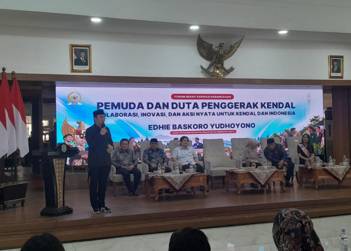 Ibas Tantang Pemuda Kendal, Ekonomi Hampir 8 Persen Harus Berdampak
