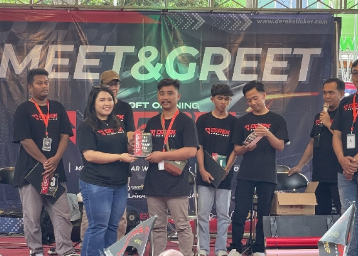 Produk Sticker Derek Authorize Buka Dealer Pertama di Pekalongan