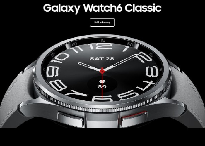 Desain Samsung Galaxy Watch 6 Classic Hadir dengan Tampilan Mewah dan Elegan, Cocok untuk Para Pebisnis Muda!