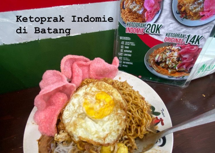 Penasaran dengan Menu Ketoprak Indomie? Yuk Warga Batang Cobain Menu Viral ini di Ketoprak Pa'e 1985