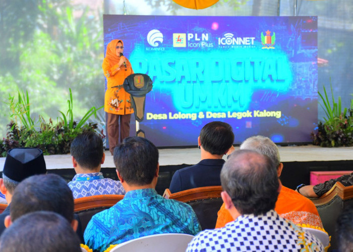 Bupati Pekalongan Fadia Arafiq Launching Pasar Digital UMKM Desa Lolong dan Legokkalong