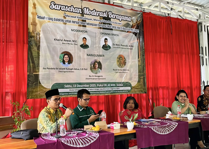 Gelar Sarasehan di Alam Terbuka, ISNU Pekalongan Tanamkan Nilai Persaudaraan Semesta