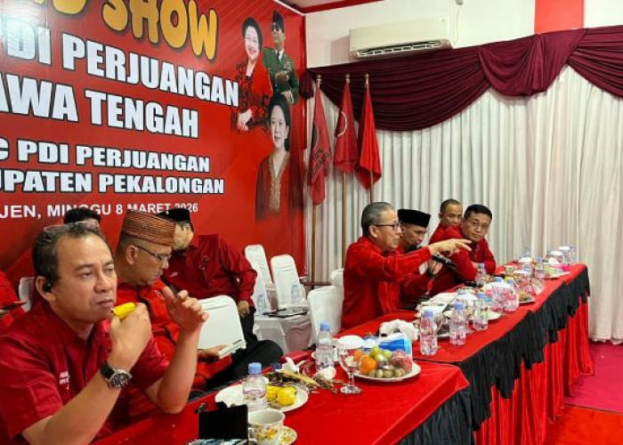 Road Show DPD PDIP Jateng di Kajen, Dolfie Tekankan Fraksi Harus Buktikan Kerja ke Rakyat