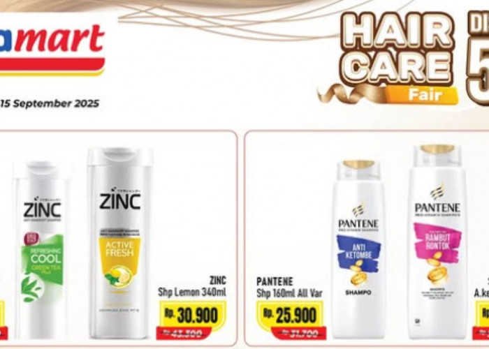  Promo Shampo Murah di Alfamart Mulai Belasan Ribu Saja, Cocok untuk Stok di Rumah 