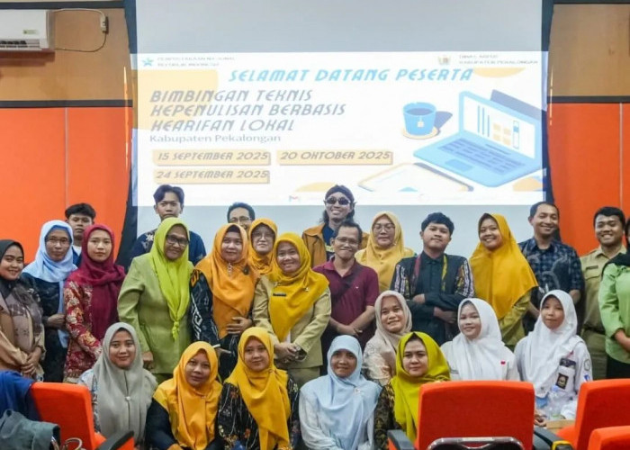 Dinas Arpus Kabupaten Pekalongan Gelar Pelatihan Menulis Berbasis Budaya Lokal, Dorong Lahirnya Penulis Baru