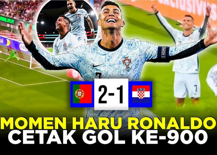 Momen Haru Cristiano Ronaldo Bikin Gol Ke-900! Target 1000 Gol Sebelum Pensiun Semakin Nyata