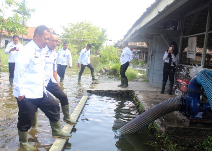 Kakanwil Ditjenpas Jateng Cek Dampak Banjir di Lapas Pekalongan, Kegiatan Kemandirian Tetap Berjalan
