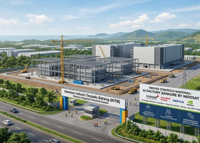 AI Factory Pertama di Indonesia akan Dibangun di Batang Mulai 2027, Ditargetkan Tembus 1 GW