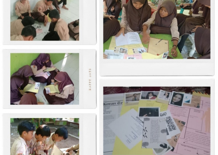 Serunya Siswa Kelas 5D MI Walisongo Kranji 02 Jadi Detektif Cilik