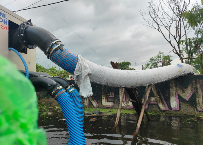 4 Mobile Pump Dikerahkan, Pemkab Pekalongan Intensifkan Penanganan Banjir