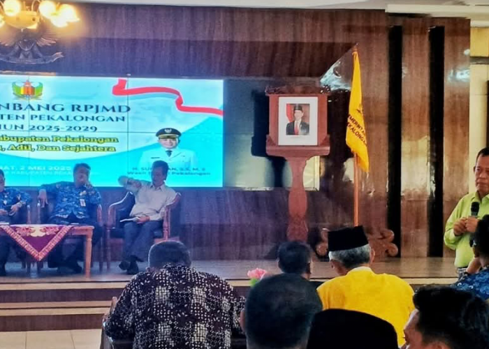 Hadiri Musrenbang RPJMD 2025–2029 Kabupaten Pekalongan, Ini yang Disampaikan Ketua DPRD H. Abdul Munir