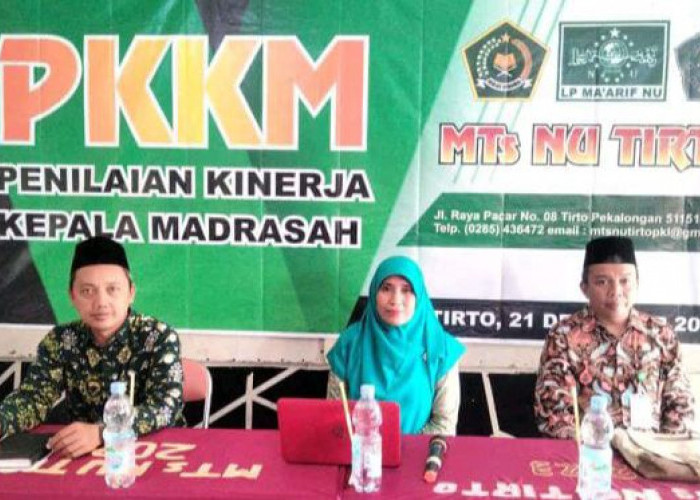 MTs NU Tirto Laksanakan Penilaian Kinerja Kepala Madrasah 2024