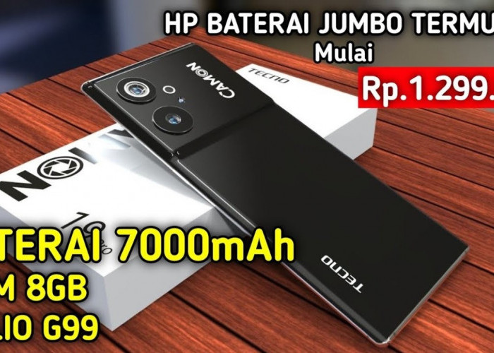 Mulai 1 Jutaan! Inilah Rekomendasi hp Murah Baterai 7000 mAh Terlaris di Tahun 2024