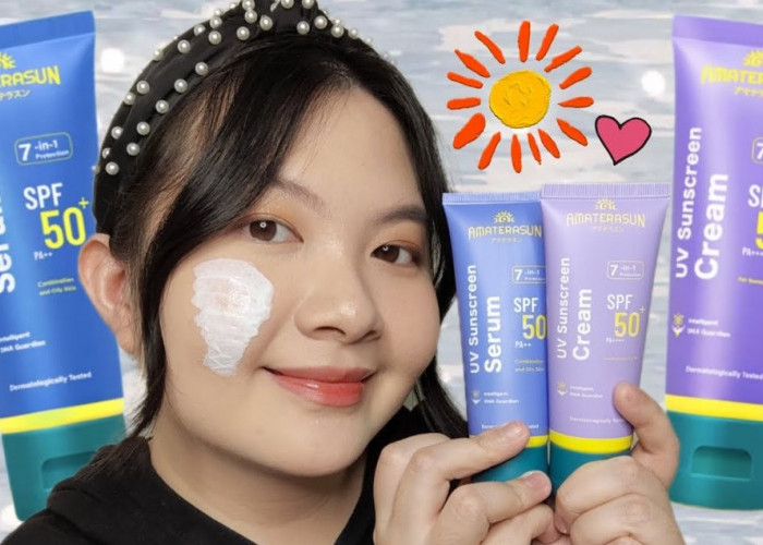 4 Varian Face Sunscreen Amaterasun, Mana yang Cocok untuk Kulitmu?