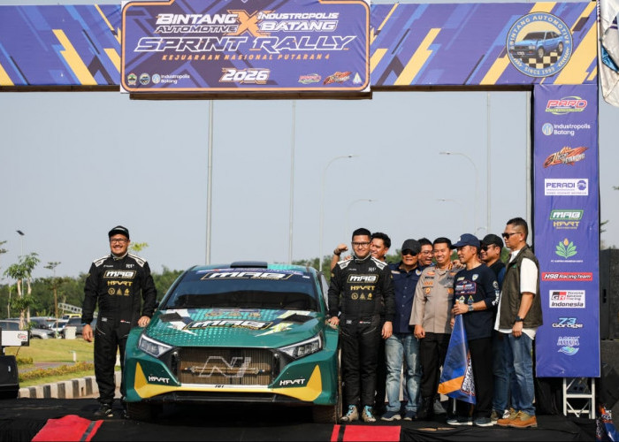Ratusan Pereli Ramaikan Kejurnas Sprint Rally di KEK Batang, Dongkrak Sport Tourism Jateng