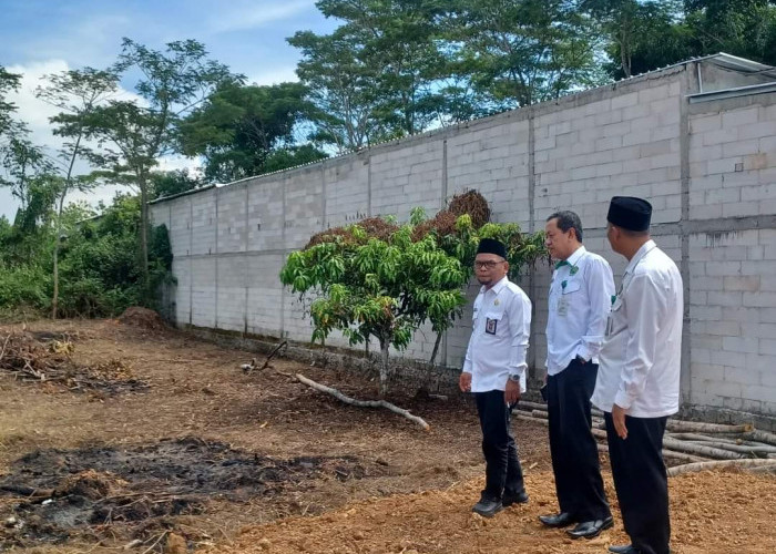 Tinjau Lokasi Pembangunan SBSN KUA Wonopringgo, Ini Kata Kepala Kemenag Kabupaten Pekalongan
