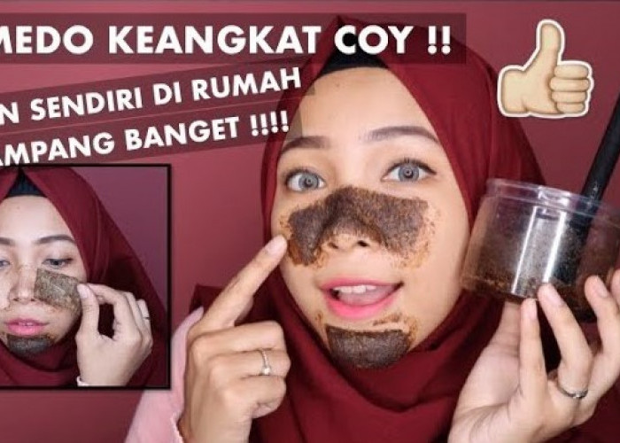 Tutorial Hilangkan Komedo Pakai Masker Racikan Sendiri, Modal 3 Bahan Dapur Bikin Wajah Mulus