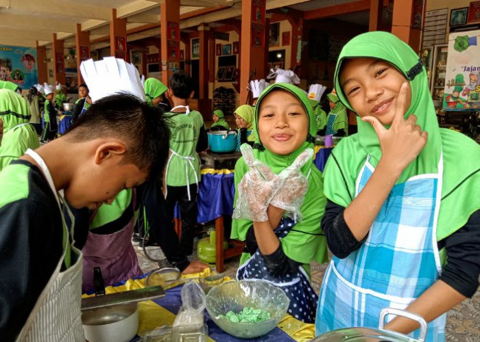 Gelar P5, SD Muhammadiyah Kajen Kenalkan Makanan Tradisional dan Budaya Indonesia