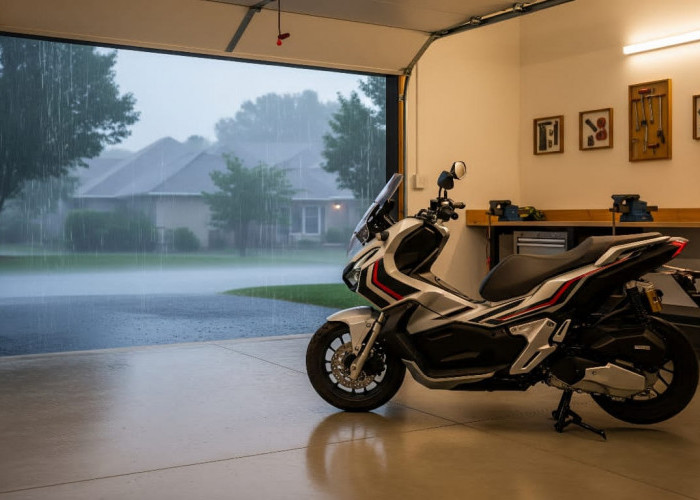 Bikers, Siapkah Motor Anda Hadapi Musim Hujan?