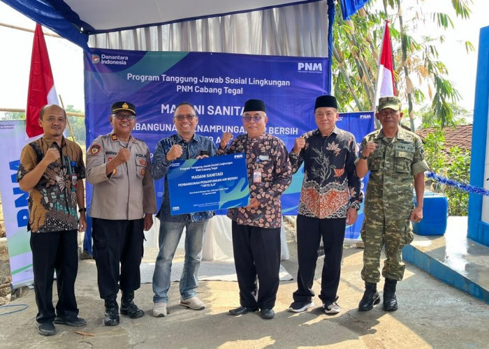 PNM (Persero) Hadirkan Akses Air Bersih melalui Program Madani Sanitasi di Kabupaten Tegal