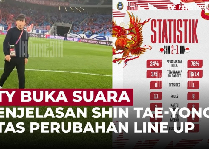 Shin Tae-yong Buka Suara Terkait Perubahan Starting Line Up Saat Melawan China, Ternyata…