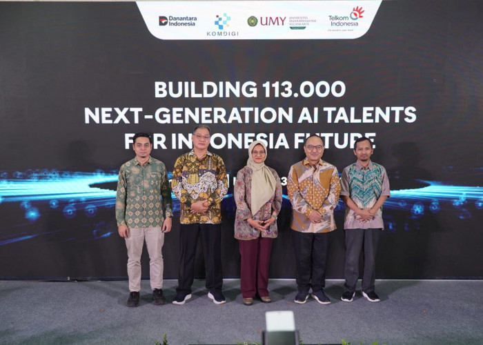 Kolaborasi Telkom - UMY Lahirkan 113.000 Talenta AI Melalui Program AI Center of Excellence