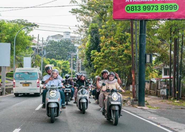 Scoopy Your Mode Your Ride, 20 Pasangan Muda Semarang Tampil Stylish dalam Riding Romantis Honda Scoopy