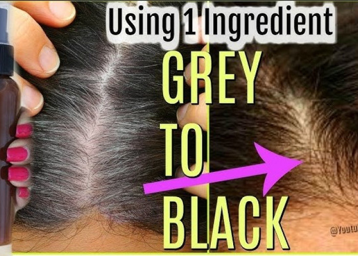 Racikan DIY Toner untuk Menutupi Rambut Uban, Cukup Pakai 1 Jenis Bahan Minuman Ini Jadi Hitam Lagi