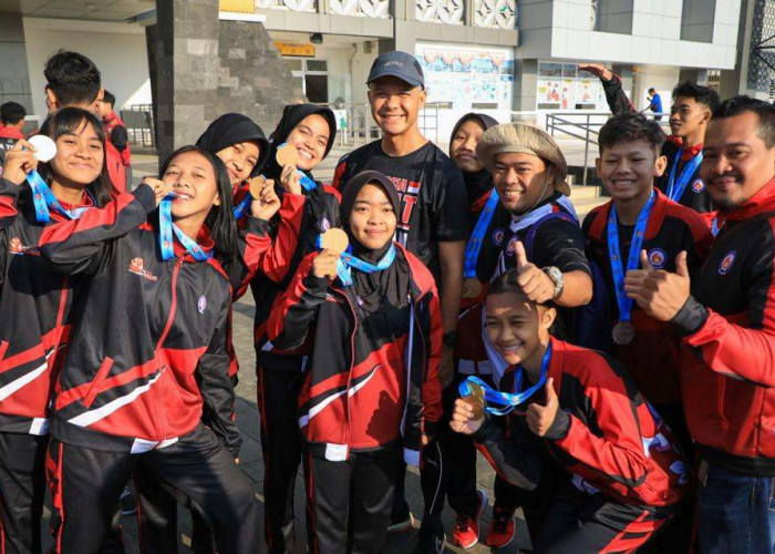 Pembibitan Tuai Hasil, Ganjar Bangga Atlet Popnas Jateng Sabet 39 Medali Emas