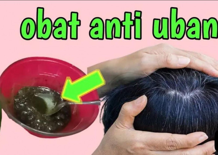 3 Cara Menghilangkan Uban Dalam Sekali Usap, Cuma Modal Bahan Dapur Rambut jadi Hitam Permanen