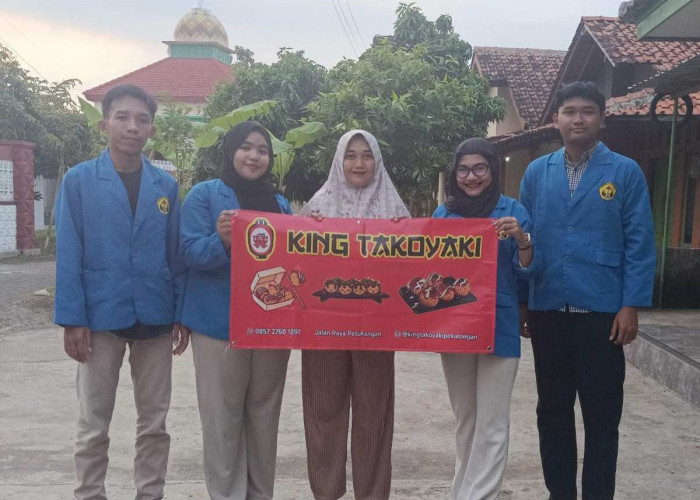 Mahasiswa Unikal Dampingi UMKM King Takoyaki Tingkatkan Kapasitas Digital
