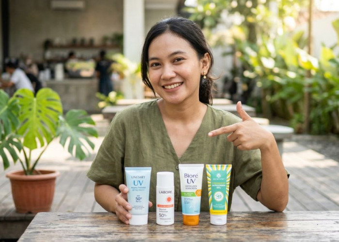 4 Merk Sunscreen untuk Perawatan Kulit Berminyak, Anti Kusam dan Kilap Berlebih