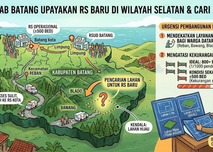 Pemkab Batang Upayakan Pembangunan Rumah Sakit Baru di Wilayah Selatan, Masih Cari Lahan