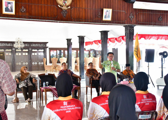 Plt Bupati Pekalongan Sukirman Dorong Paskibraka Tetap Aktif Berorganisasi