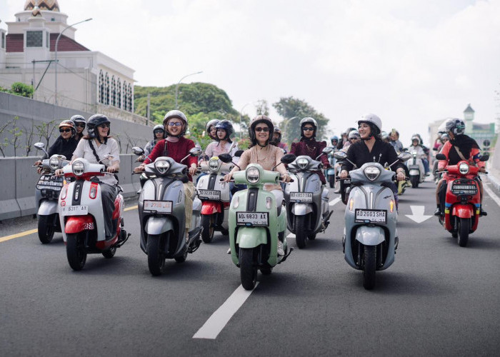 Kartini Ride Surakarta: Touring Yamaha Classy Tiga Generasi