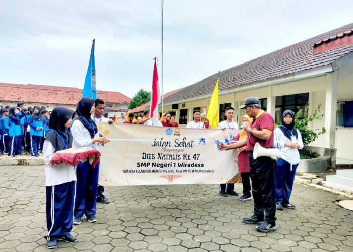 Rayakan HUT ke-47, SMPN 1 Wiradesa Perkuat Kolaborasi Melalui Edu Expo dan Kemeriahan Seni