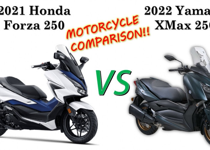 Komparasi Motor: 6 Perbedaan Honda Forza 250 vs Yamaha Xmax 250 Mana yang Lebih Baik?