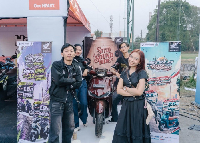 Rayakan 10 Tahun UNFEST, Astra Motor Jateng Ajak Komunitas Honda Stylo 160 City Rolling dan 