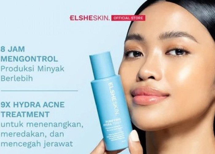 Review ElsheSkin Purifying Hydra Toner, Kecilkan Pori-Pori dan Cegah Jerawat untuk Kulit Berminyak