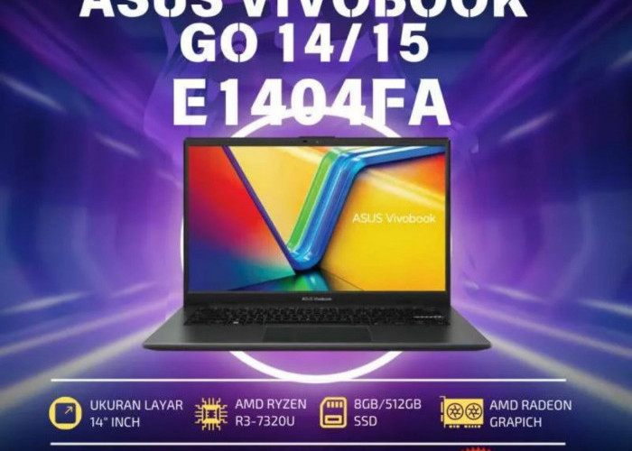 Cari Laptop Ringan dengan Kinerja Tangguh untuk Segala Aktivitas Komputasi? Pilih ASUS Vivobook Go Saja!