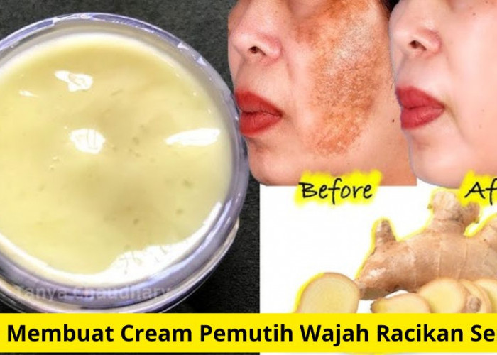 Cara Membuat Cream Pemutih Wajah Racikan Sendiri, Pudarkan Flek Hitam Bikin Glow Up Pakai 1 Bahan Dapur Ini