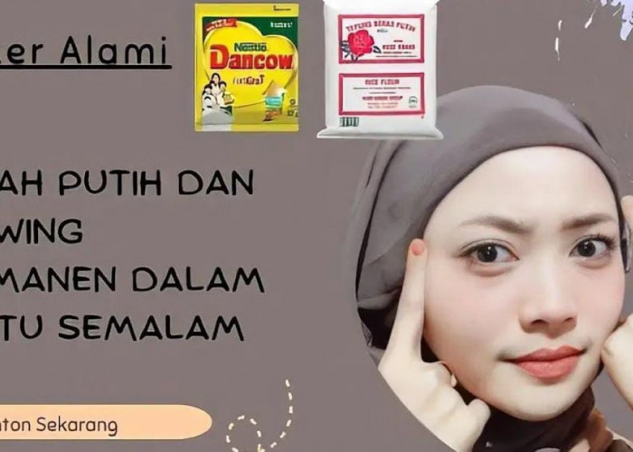 3 Cara Buat Racikan Masker Tepung Beras untuk Wajah Usia 40 Tahun Ke Atas Agar Glowing